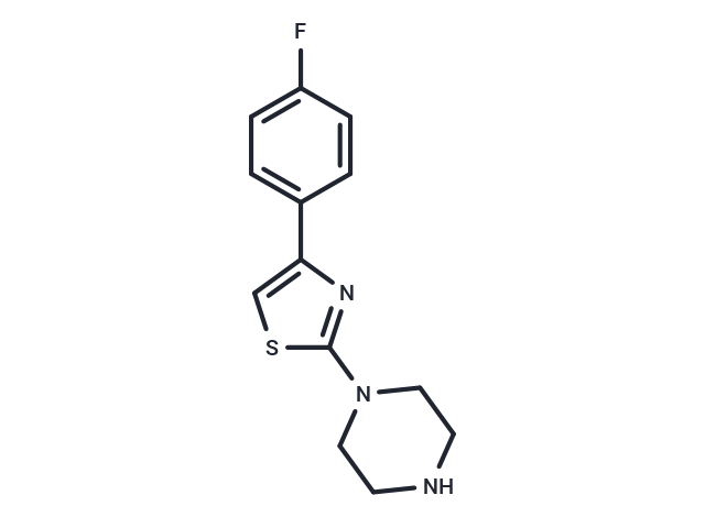 1-[4-(4-fluorophenyl)-1,3-thiazol-2-yl]piperazine