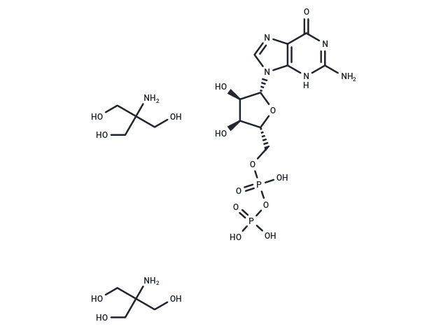 Guanosine 5'-diphosphate ditromethamine