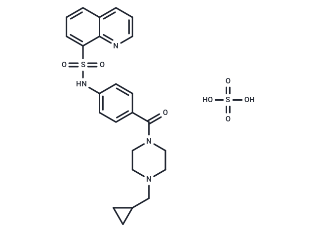 Mitapivat sulfate anhydrous