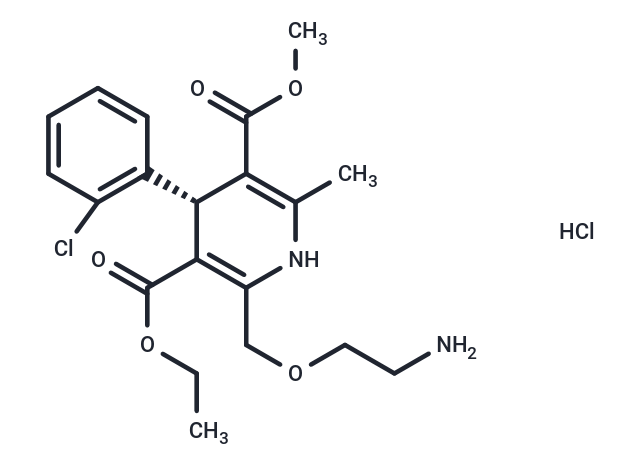 Amlodipine hydrochloride, (R)-