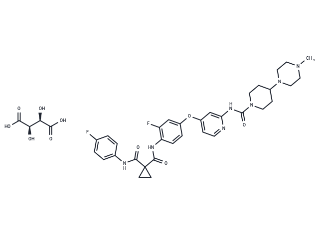 Golvatinib tartrate