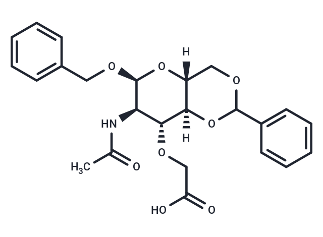 2-(((4aR,6S,7R,8R,8aS)-7-Acetamido-6-(benzyloxy)-2-phenylhexahydropyrano[3,2-d][1,3]dioxin-8-yl)oxy)acetic acid