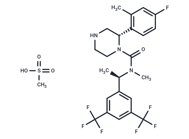 Vestipitant mesylate