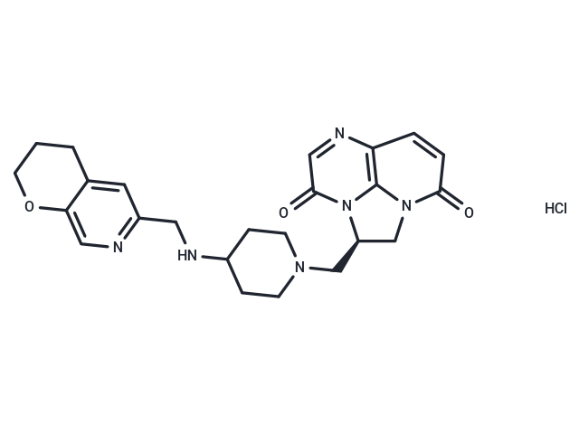 Gepotidacin hydrochloride