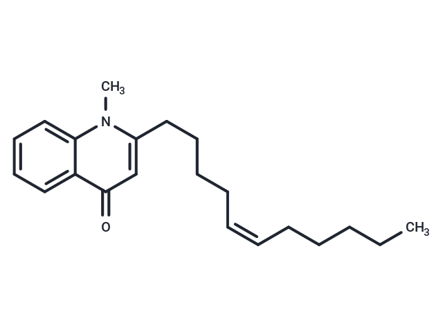 4(1H)-Quinolinone, 1-methyl-2-(5Z)-5-undecen-1-yl-