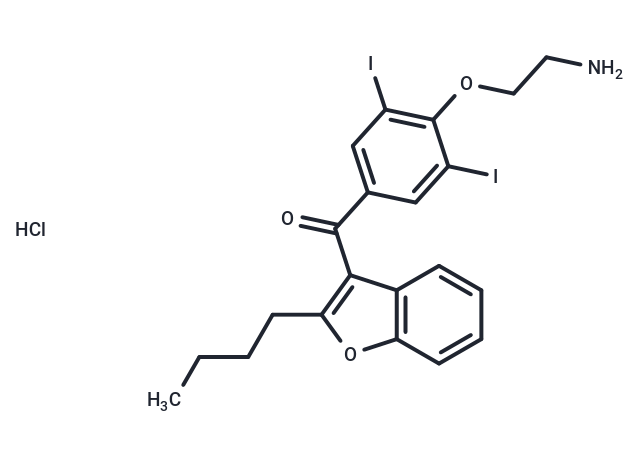 Di-N-desethyl amiodarone hydrochloride