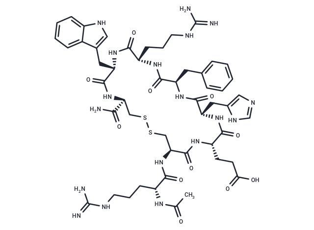 Ac-(d-Arg)-CEH-(d-Phe)-RWC-NH2