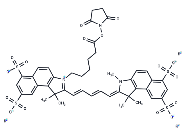 Sulfo-CY-5.5 NHS ester tripotassium