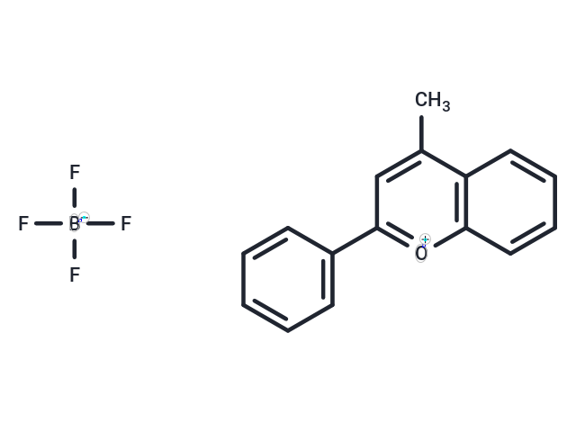 4-Methyl-2-phenylchromenylium tetrafluoroborate