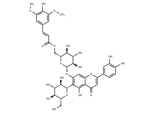 Isoorientin-7-O-[6-sinapoyl]-glucoside