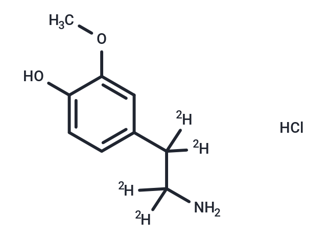 3-Methoxy Dopamine-d4 Hydrochloride