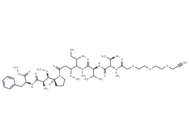 Acetylene-PEG3-MMAF-OMe