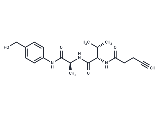 4-Pentynoyl-Val-Ala-PAB