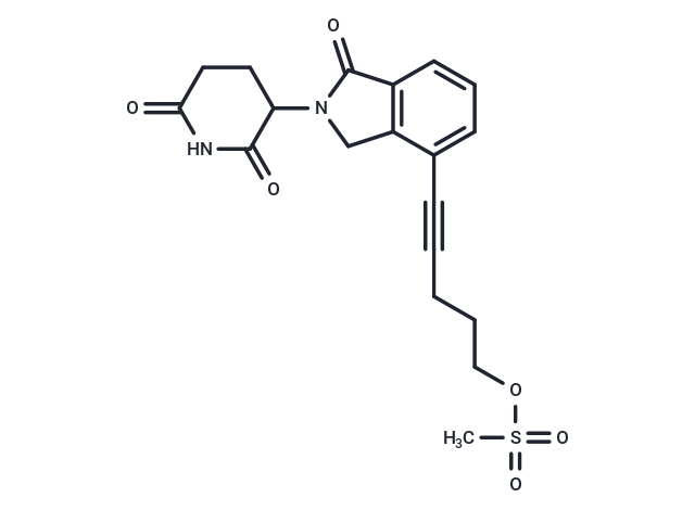 Lenalidomide-acetylene-C3-MsO