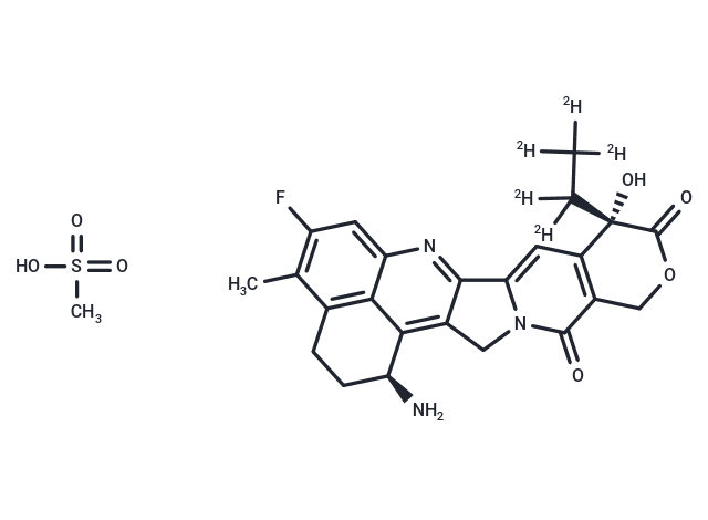 Exatecan-d5 mesylate