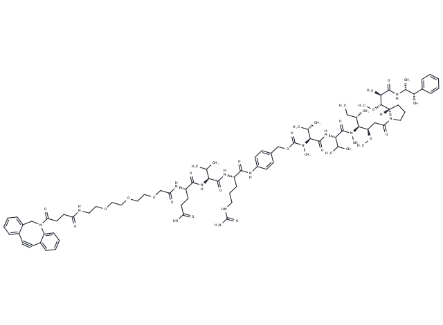 DBCO-PEG3-Glu-Val-Cit-PABC-MMAE