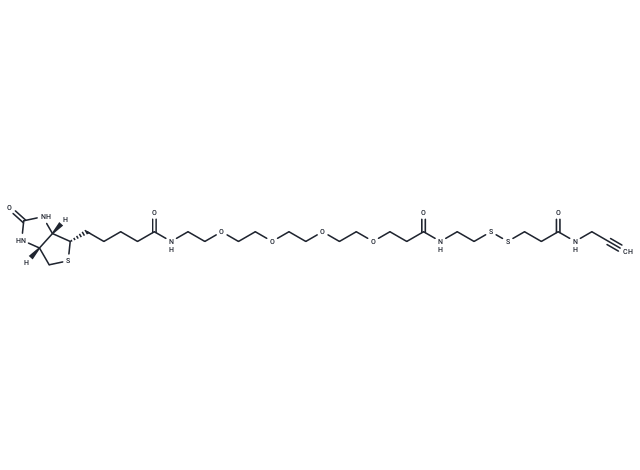 Biotin-PEG(4)-SS-Alkyne