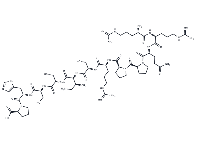 Muscle homing peptide M12