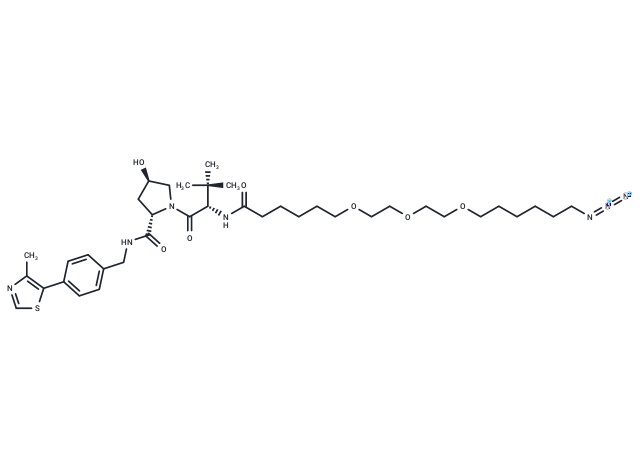 (S,R,S)-AHPC-C6-PEG3-butyl-N3