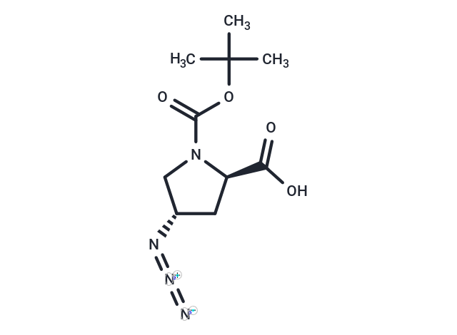 (2R,4S)-Boc-D-Pro(4-N3)-OH