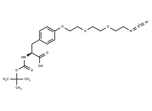 Boc-L-Tyr(PEG(3)-N3)-OH