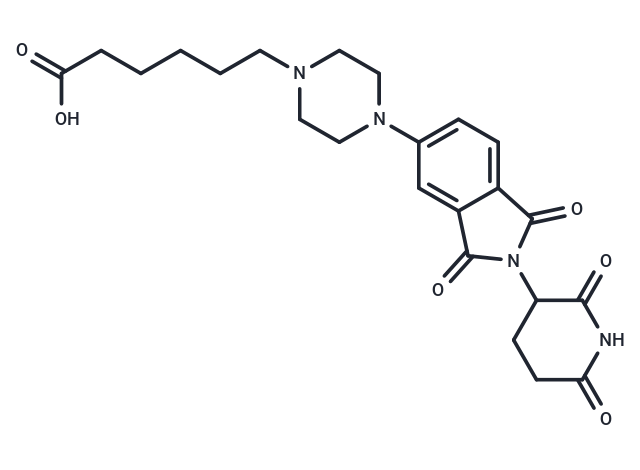 1-Piperazinehexanoic acid-thalidomide