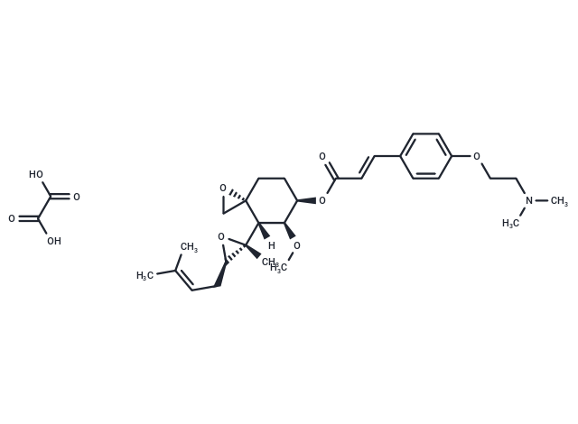 Beloranib hemioxalate