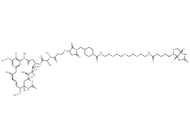 DM1-MCC-PEG3-Biotin