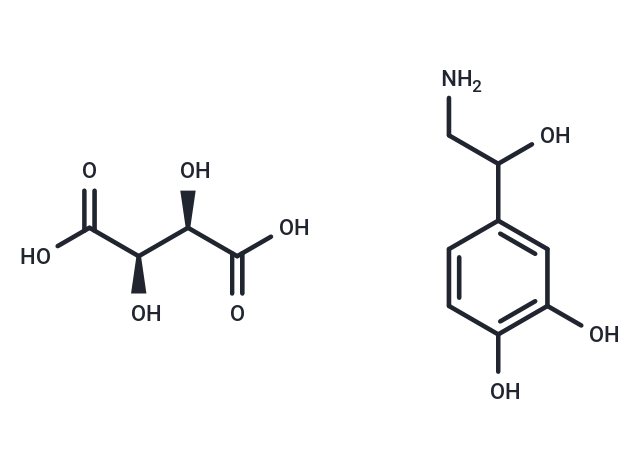 Norepinephrine bitartrate salt