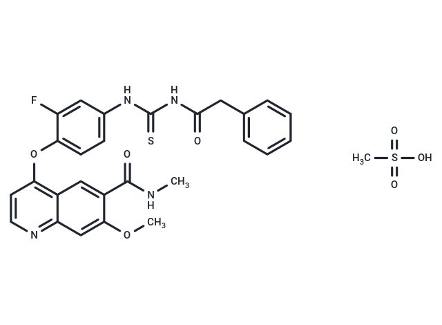 Pamufetinib mesylate