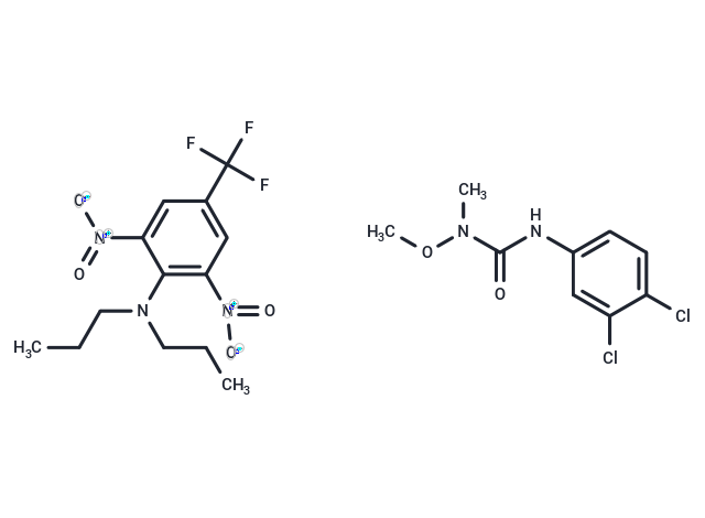 Linuron-trifluralin mixt