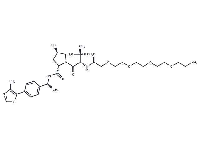 Amino-PEG4-(S,R,S)-AHPC-Me