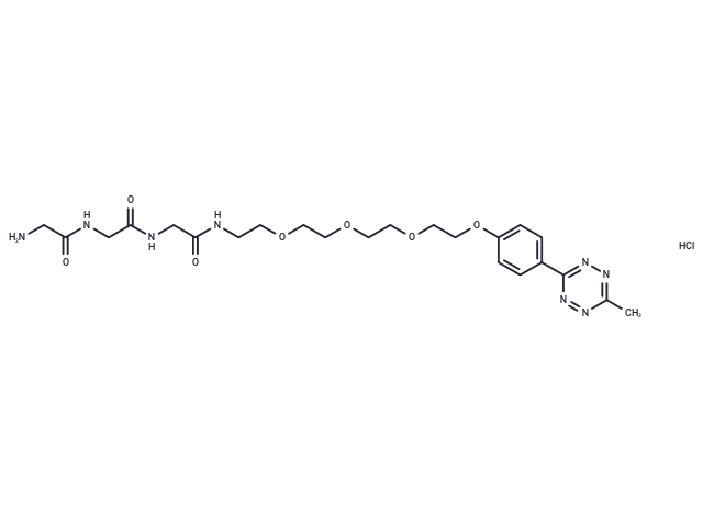 Gly-Gly-Gly-PEG4-methyltetrazine HCl