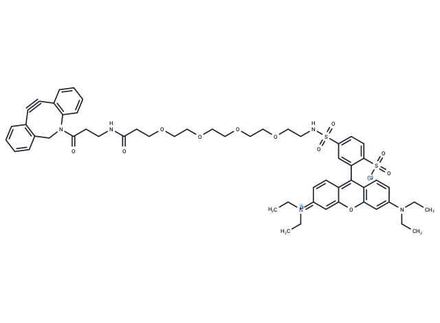 Sulforhodamine-PEG4-DBCO