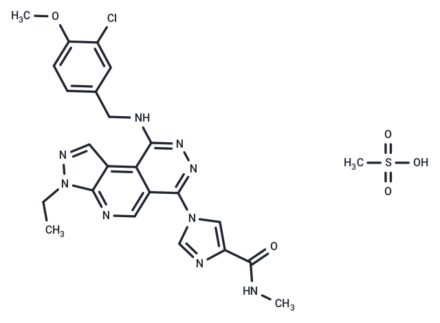BMS-341400 mesylate