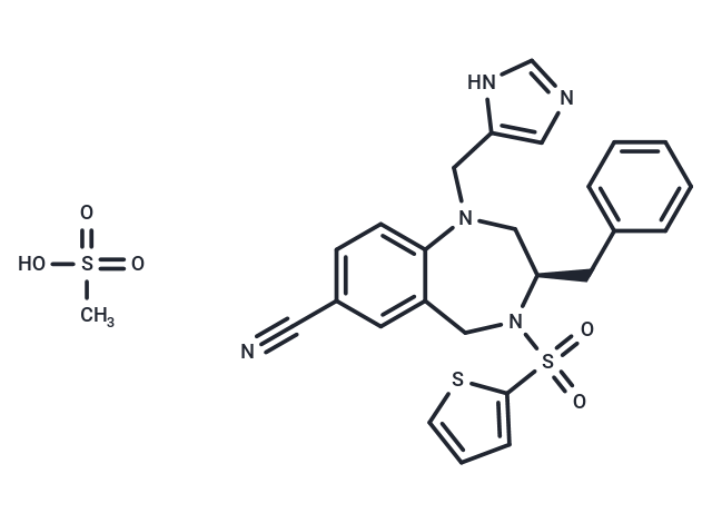 BMS-214662 mesylate