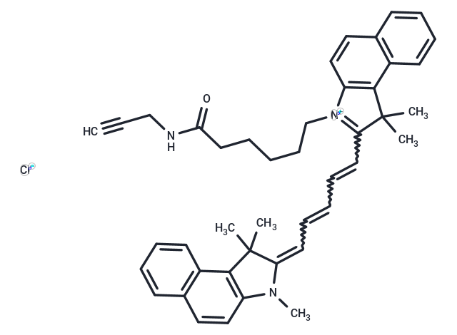 Cyanine5.5 alkyne chloride