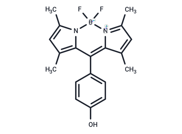 8-(4-hydroxyphenyl)-1,3,5,7-tetramethyl BODIPY