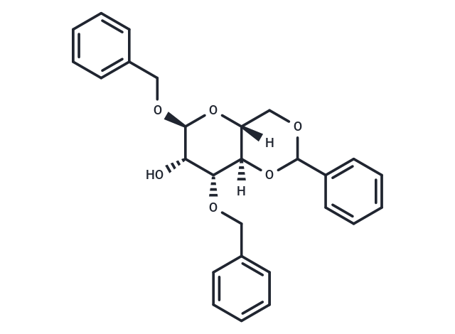 Phenylmethyl 3-O-(phenylmethyl)-4,6-O-(phenylmethylene)-α-D-mannopyranoside