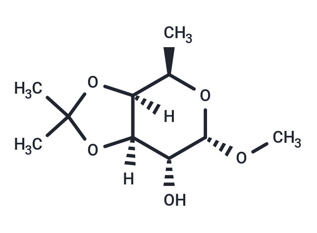 Methyl 6-deoxy-3,4-O-(1-methylethylidene)-α-D-galactopyranoside