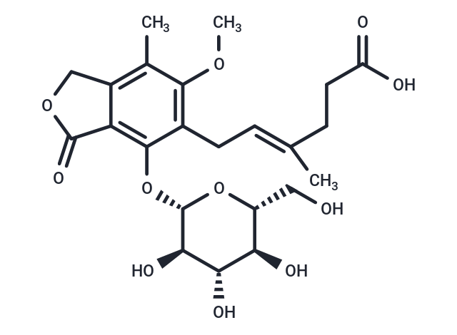 Mycophenolic acid phenolic β-D-glucoside