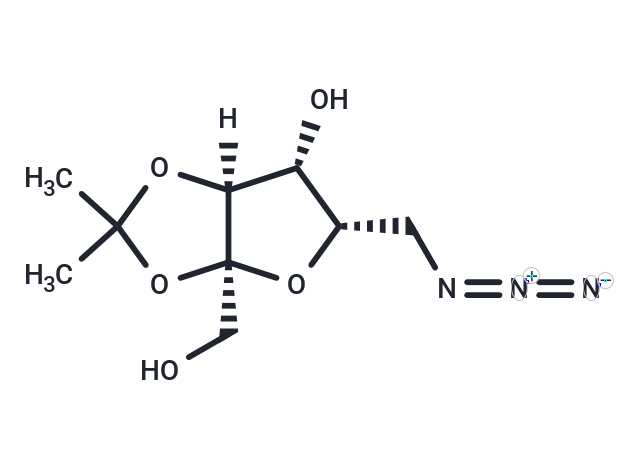 6-Azido-6-deoxy-2,3-O-(1-methylethylidene)-α-L-sorbofuranose