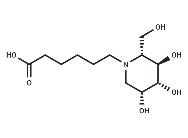 N-5-Carboxypentyl-deoxymannojirimycin