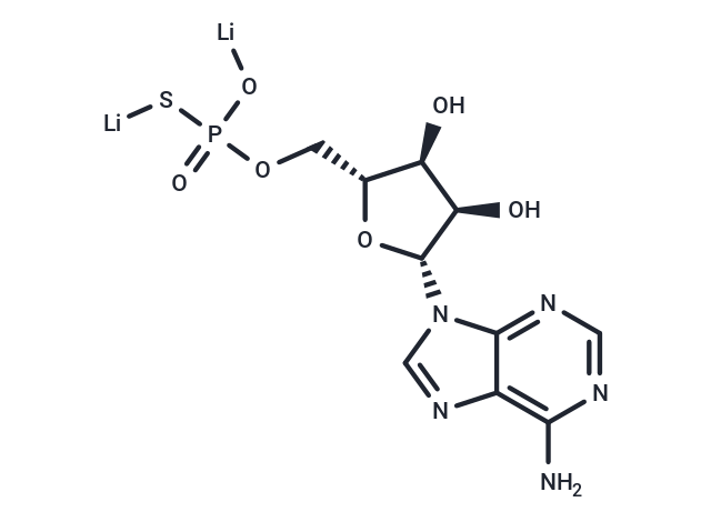 Adenosine 5'-O-thiomonophosphate dilithium