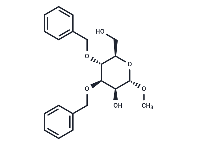 Methyl 3,4-bis-O-(phenylmethyl)-α-D-mannopyranoside