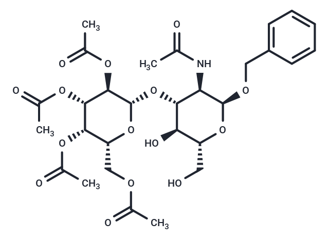 Benzyl 2-acetamido-3-O-(2,3,4,6-tetra-O-acetyl-β-D-galactopyranosyl-2-deoxy-α-D-glucopyranoside