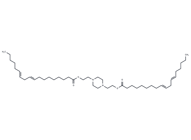 Piperazine-bis(ethyl octadeca-9,12-dienoate)