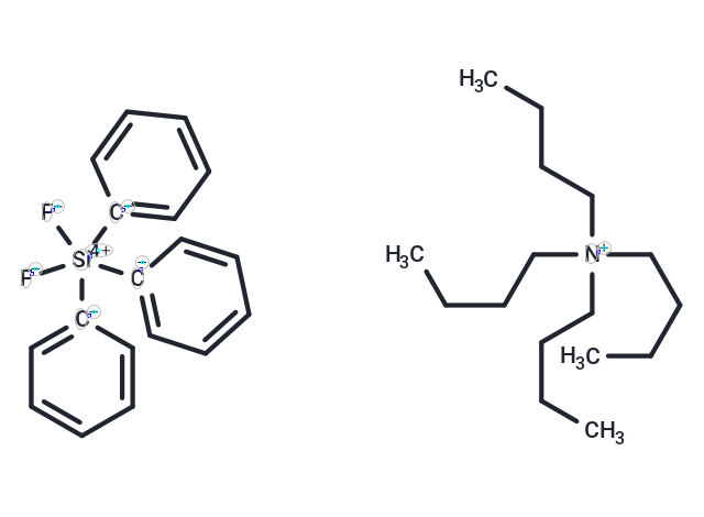 Tetrabutylammonium difluorotriphenylsilicate(IV)