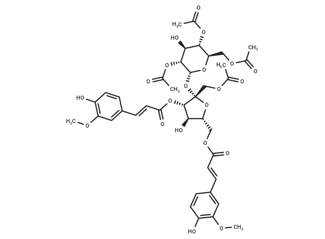 1,2',4',6'-Tetraacetyl-3,6-Diferuloylsucrose