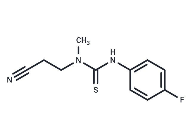 Thiourea, N-(2-cyanoethyl)-N'-(4-fluorophenyl)-n-methyl-